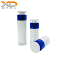 15ml 30ml 50ml Luxury straight round cosmetic acrylic container packaging airless bottle for skin care